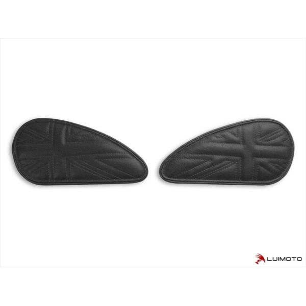LUIMOTO ���C���g �^���N���[�t Union Jack (���j�I���W���b�N) �J���[�F�r���e�[�W�u���b�N�ATEC-GRIP SCRAMBLER THRUXTON BONNEVILLET100 BONNEVILLE �O��
