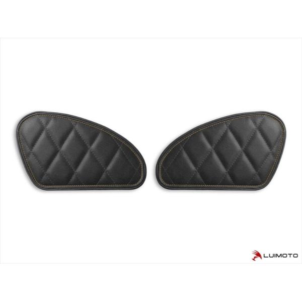 LUIMOTO ���C���g �^���N���[�t Diamond (�_�C�A�����h) �J���[�F�r���e�[�W�u���b�N�^�S�[���h�X�e�b�`�ATEC-GREP TRIUMPH �g���C�A���t �j�[�O���b�v�p�b�h