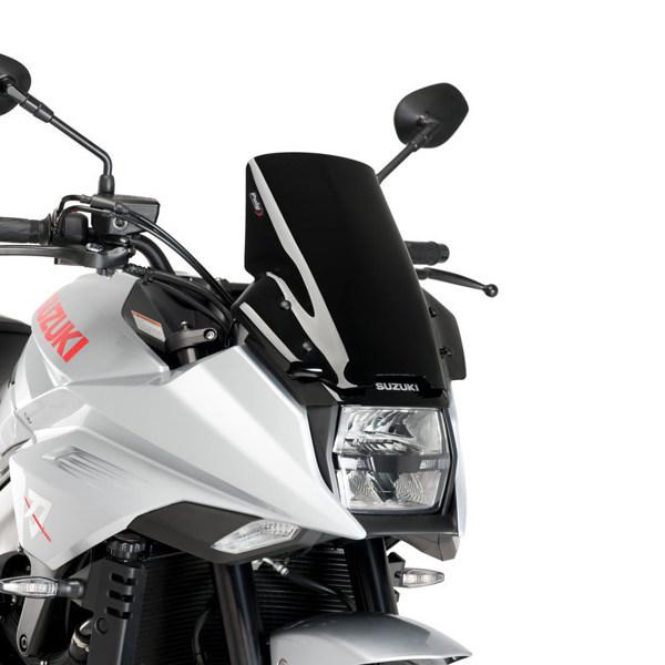Puig(プーチ) 新型カタナ　スクリーン Puig（プーチ） ツーリングスクリーン カラー：ブラック GSX1000S