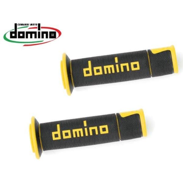domino ドミノ A450 レーシングタイプ カラー：ブラック×イエロー グリップ ハンドル