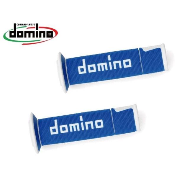 domino ドミノ A450 レーシングタイプ カラー：ブルー×ホワイト グリップ ハンドル