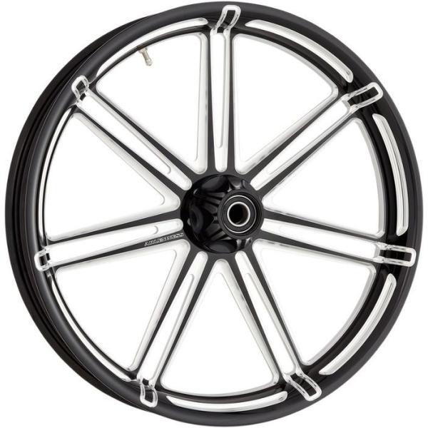 ARLEN NESS �A�����l�X ���� 7VALVE �z�C�[���T�C�Y�F18×3.50 (�t�����g�E���A�p) / �J���[�F�u���b�N�A���}�C�g HARLEY-DAVIDSON �n�[���[�_�r�b�h�\��