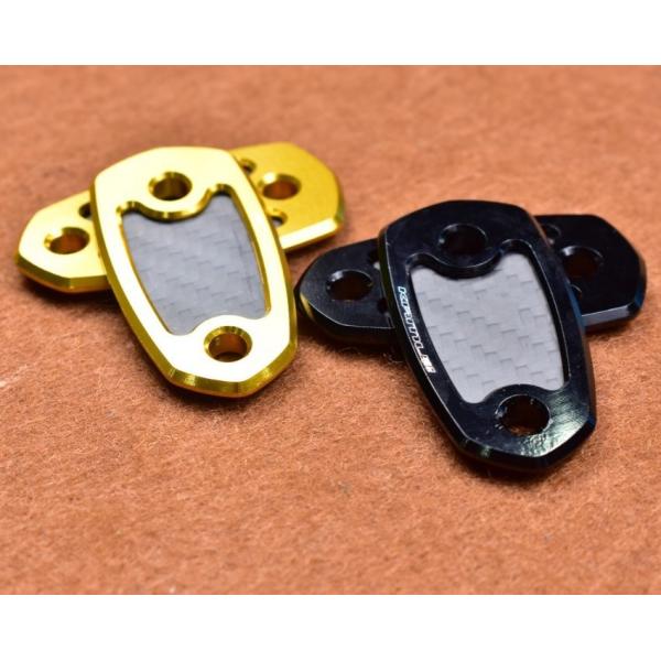 KAMUI �J���C Mirror Side View Cover 2 Tone Carbon �J���[�FRed NINJA650 KAWASAKI �J���T�L ���̑��~���[�I�v�V�����E��C���i �n���h��