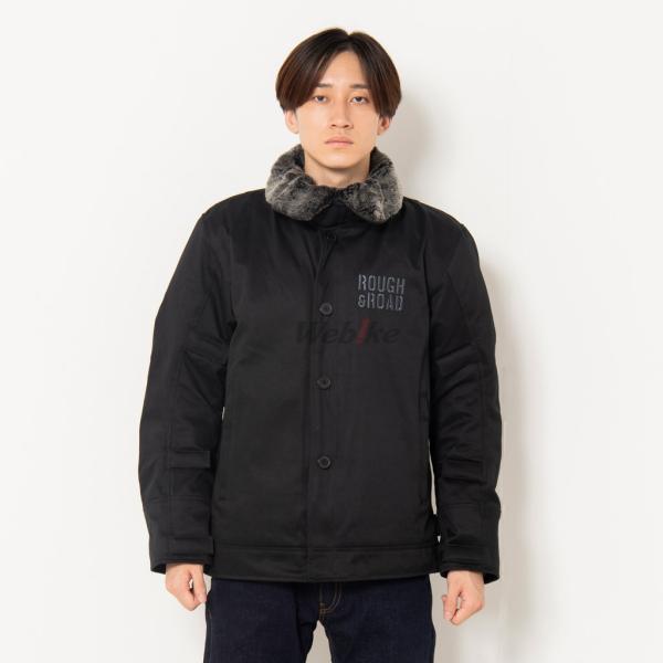 【ROUGH&ROAD】ボアウインタージャケット【16日まで限定価格】 ラフ＆ロード ROUGH＆ROAD N-1RボアウインタージャケットFP サイズ：M