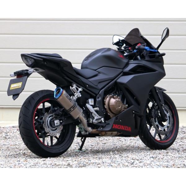 WR's ステンレス マフラー グラデーション　CBR400R B級品　最終値 webike_24110894