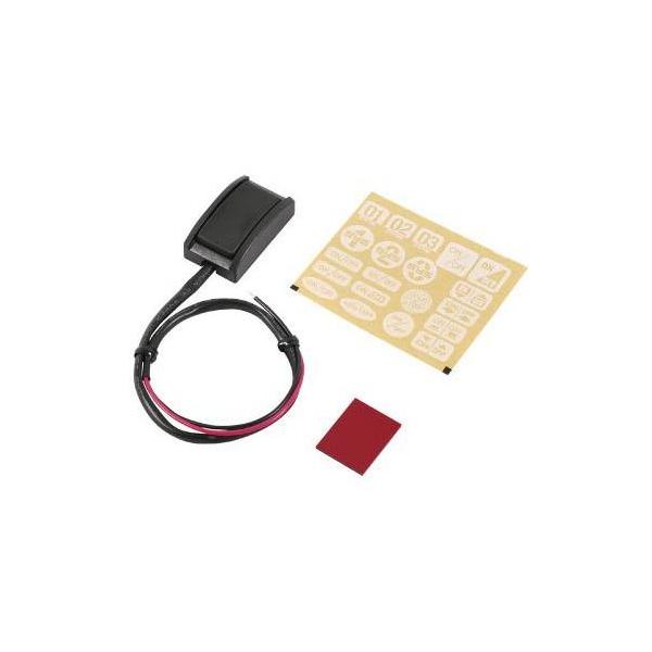 amon エーモン 貼り付けプッシュスイッチ スイッチ スイッチ・ハーネス関係 電装系
