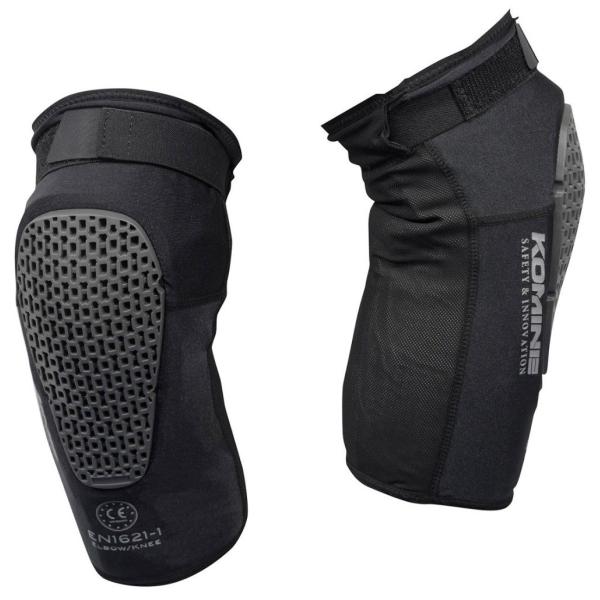 他サイト： KOMINE コミネ SK-827 エアスルーCE サポートニーガードフィット 膝プロテクター・ニーガード プロテクターの商品画像
