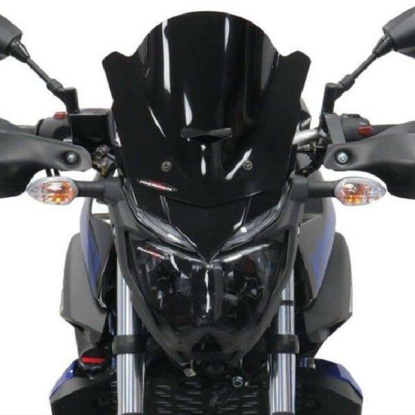 POWERBRONZE スクリーン ヤマハMT-03 MT-25用 POWERBRONZE ネイキッド・スクリーン カラー：ダークスモーク MT-03 MT