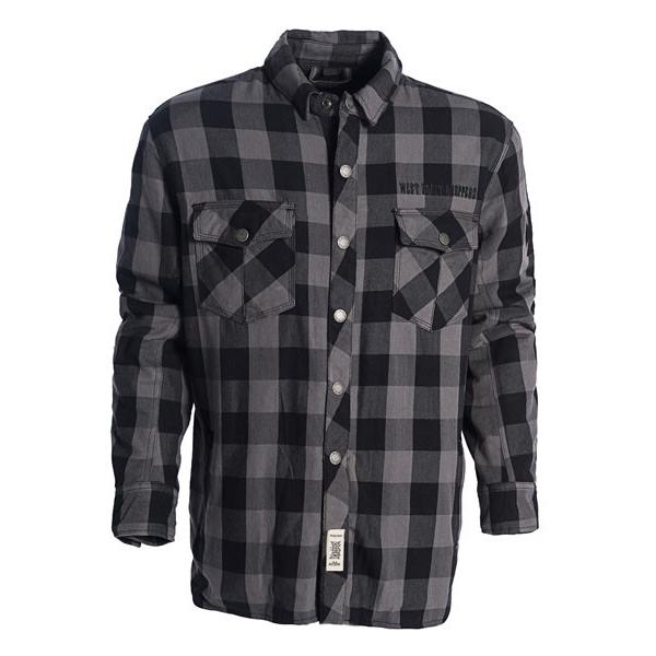 WEST COAST CHOPPERS EGXgR[Xg`bp[Y WCC Dominator riding flannel shirt CE appr. [ h~l[^[ tl Vc ] EU sizeF2XL Ap