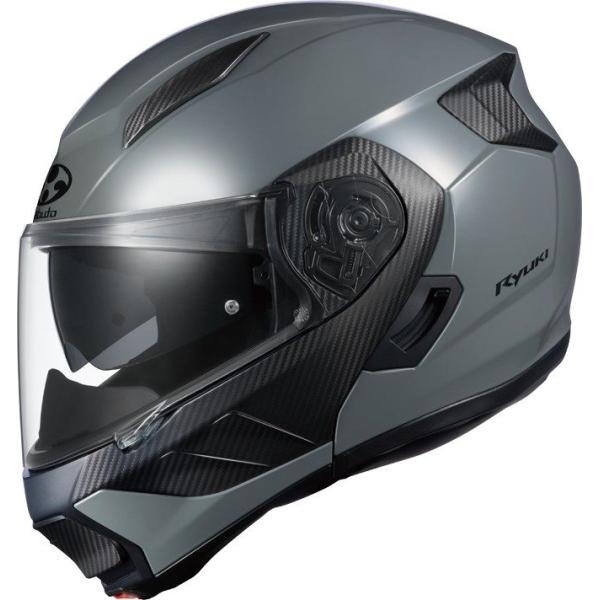 Kabuto ryuki グレー　Mサイズ OGK KABUTO オージーケーカブト RYUKI [リュウキ ミディアム