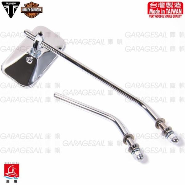 GarageSaiL K[WZC HARLEY-DAVIDSON ^Triumph Rectangle Mirror (Long) n[[_rbh\ TRIUMPH gCAt ~[ nh