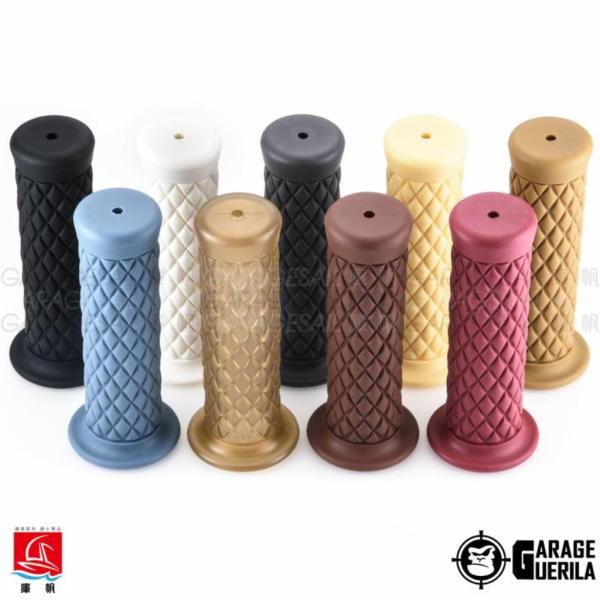 GarageSaiL �K���[�W�Z�C�� Diamond pattern rubber Grips �J���[�FBLUE �O���b�v �n���h��