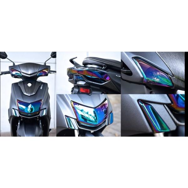 EPIC �G�s�b�N Titanium Plating Daytime running light protector cover screen lens CYGNUS X NXC-125S NXC-125SA YAMAHA ���}�n ���̑��X�N�[�^�[�O�� �O��