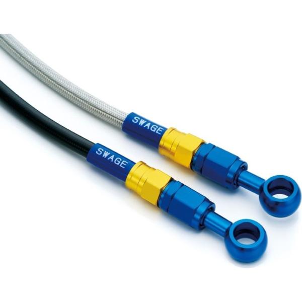 SWAGE-LINE �X�E�F�b�W���C�� �N���b�`�z�[�X�L�b�g �z�[�X�J���[�F�u���b�N�X���[�N / �t�B�b�e�B���O�J���[�F�S�[���h�^�u���[ ZX-14R KAWASAKI �J���T�L