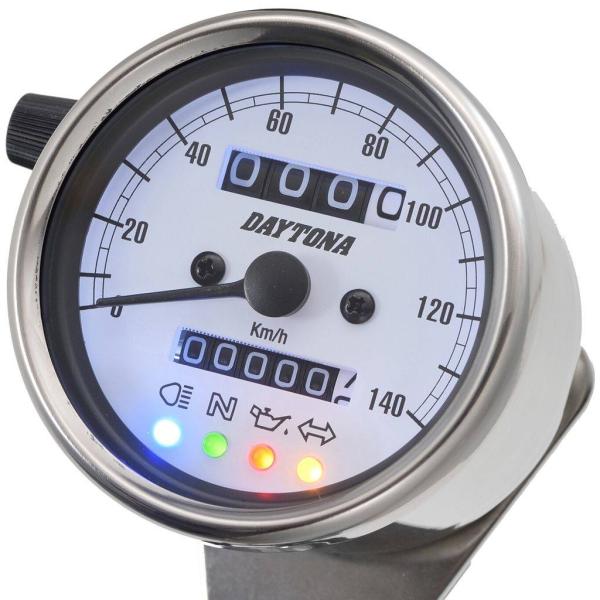 【新品未使用】DAYTONA デジタルスピードメーター 140km/h DAYTONA（バイク用品） DAYTONA デイトナ 機械式スピード