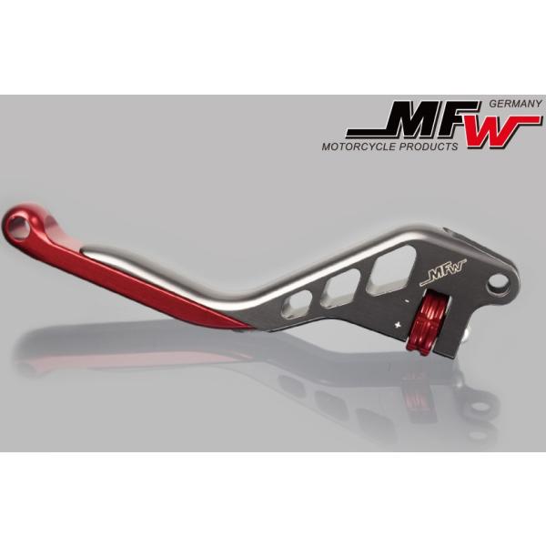 MFW �G���G�t�_�u�����[ �N���b�`���o�[ ���{�����[�V�����^�C�v ���o�[�J���[�F�K�����^×�_�C�����J���[�F�u���b�N R1200RT RnineT BMW �n���h�����Ӄp�[�c