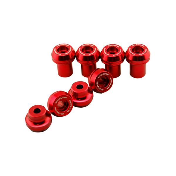 GTR �W�[�e�B�[�A�[�� 8pcs.�u�b�V���O �J���[�F ���b�h �Y�[�}�[X HONDA �z���_ �ėp�{���g�E�l�W