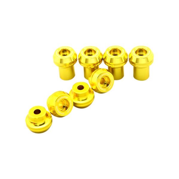 GTR �W�[�e�B�[�A�[�� 8pcs.�u�b�V���O �J���[�F �S�[���h �Y�[�}�[X HONDA �z���_ �ėp�{���g�E�l�W