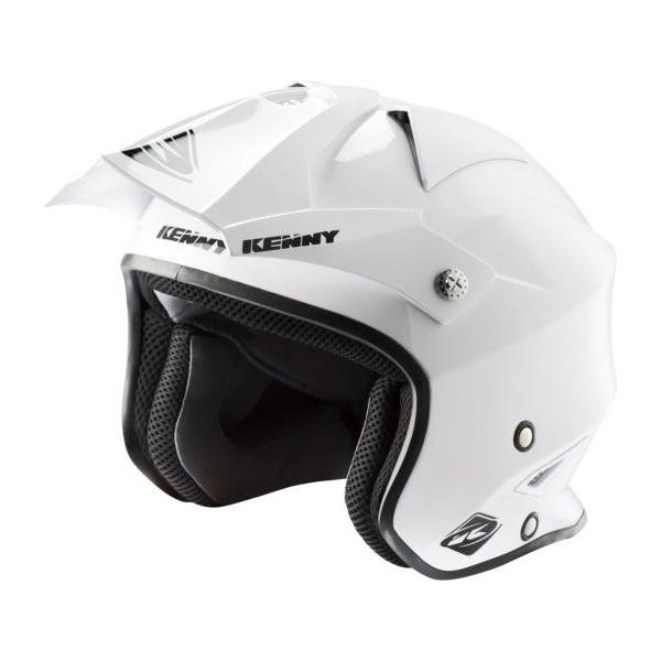 Kenny racingフルフェイスヘルメット ホワイト KENNY RACING ケニーレーシング TRIAL AIR オフロードヘルメット