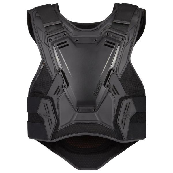 アイコン ブリガンド バイクウェア ベスト プロテクター D3O 2XL 黒 icon（アイコン） VEST FIELD ARMOR3 [フィールド アーマー3 ベスト