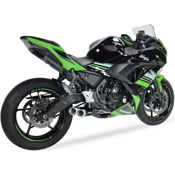 IXIL イクシル L3XB デュアルタイプ フルEX マフラー NINJA 650