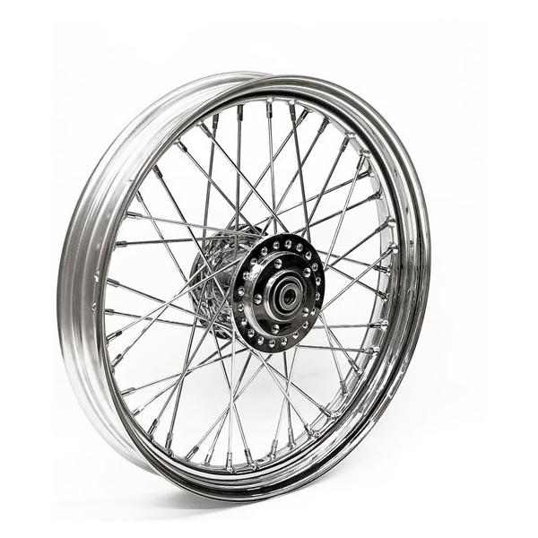 MCS GV[GX 250×19 front wheel 40 spokes chrome FXR FX XL HARLEY-DAVIDSON n[[_rbh\ zC[ zC[֘A 