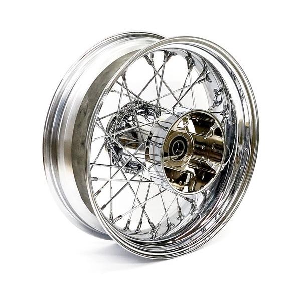 MCS GV[GX 500×16 rear wheel 40 spokes chrome FLHR FLHT FLHX FLT HARLEY-DAVIDSON n[[_rbh\ zC[ zC[֘A 