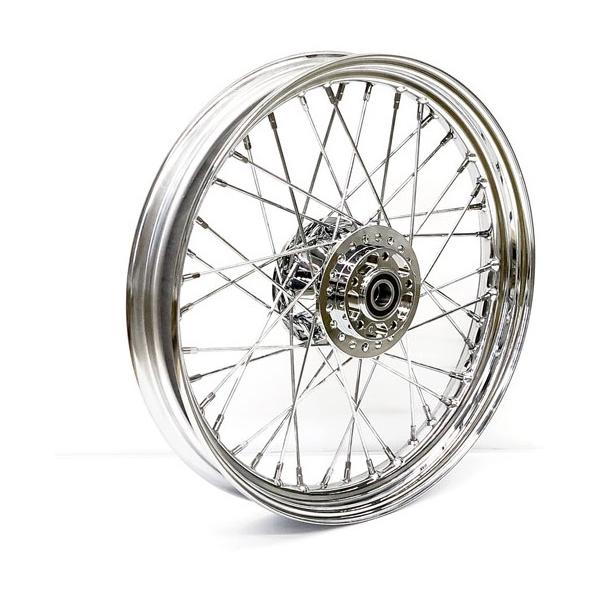 MCS GV[GX 250×19 front wheel 40 spokes chrome FXD FXDB FXDC FXDL HARLEY-DAVIDSON n[[_rbh\ zC[ zC[֘A 