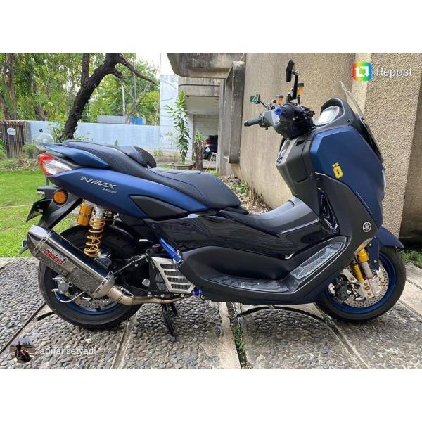 ヤマハNMAX125エキゾーストマフラー ステンレス製 webike_24292020