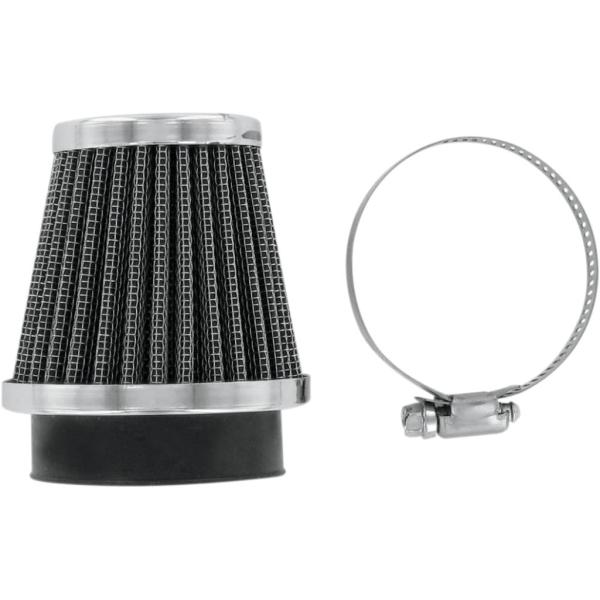 EMGO GS AIR FILTER CHROME END [1011-0460] HONDA z_ KAWASAKI JTL SUZUKI XYL YAMAHA }n GAN[i[EGAN[i[Gg