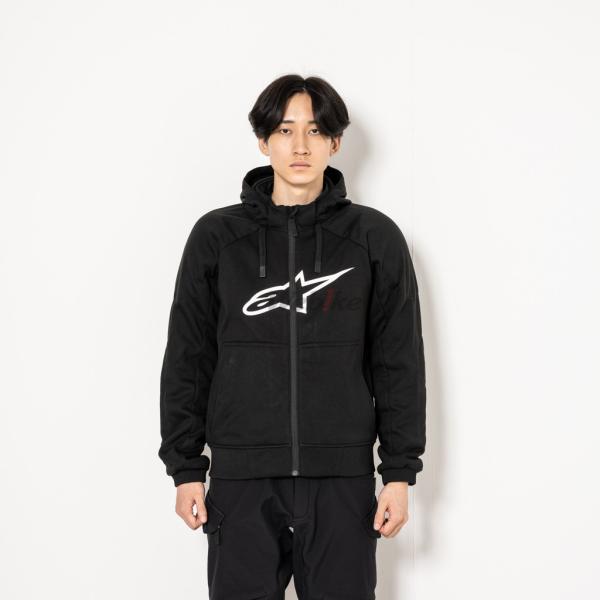 もも ☆美品☆Alpinestars スポ ーツ ライディング パーカー アジアM