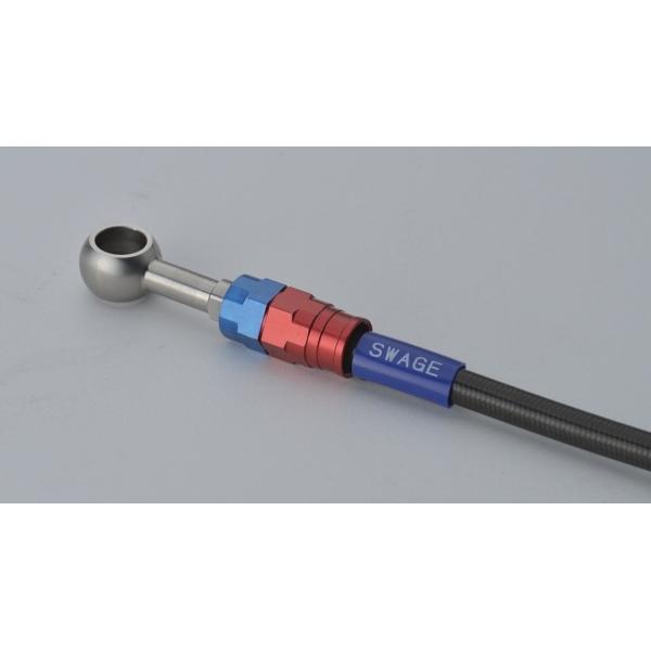 SWAGE-LINE �X�E�F�b�W���C�� �v�� ���A �u���[�L�z�[�X�L�b�g �z�[�X�J���[�F�u���b�N�X���[�N / �t�B�b�e�B���O�J���[�F���b�h�^�u���[ Ninja ZX-25R