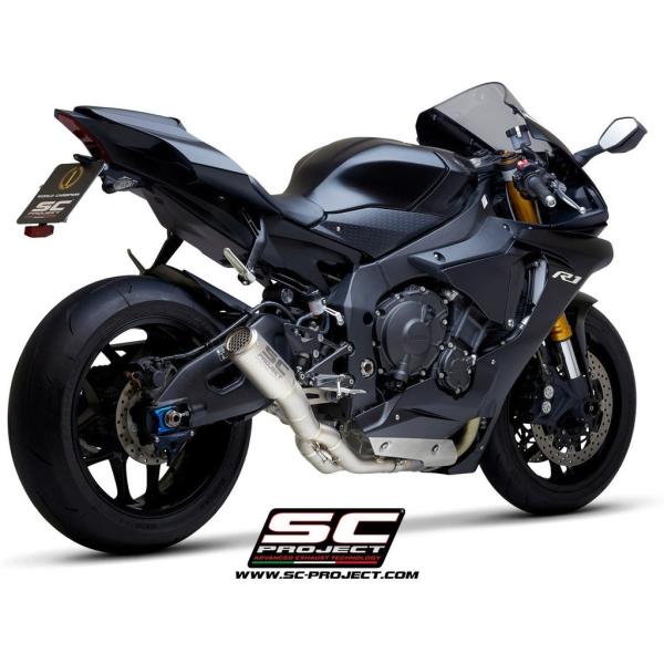 YZF-R1/ R1M SC PROJECT CR-T スリップオンサイレンサー SCーPROJECT SC-PROJECT SCプロジェクト CR-T スリップオン