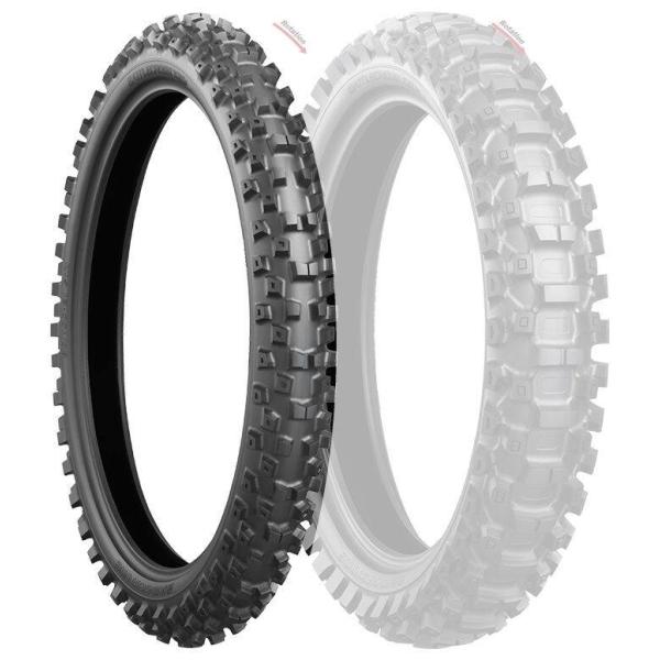 BRIDGESTONE ブリヂストン KIDS MOTOCROSS BAWLECROSS X20 【70/100-19 42M W】 キッズ モトクロス バトルクロス タイヤ オフロードタイヤ・モトクロス