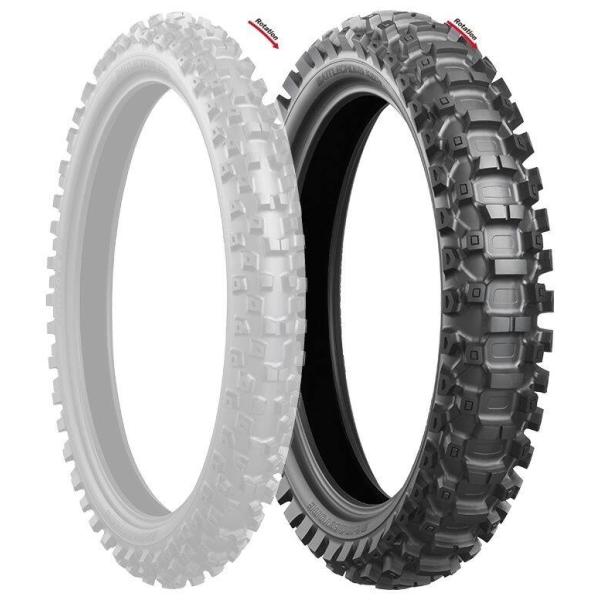 BRIDGESTONE ブリヂストン KIDS MOTOCROSS BAWLECROSS X20 【90/100-16 52M W】 キッズ モトクロス バトルクロス タイヤ オフロードタイヤ・モトクロス