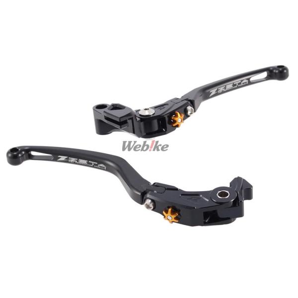 6点セット ZETA ジータ パイロット レバー セット ZX-6R NINJA1000 Z900RS CAFE