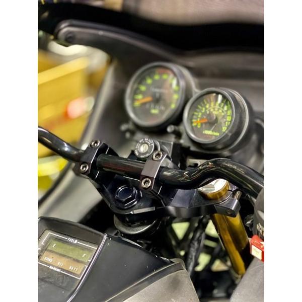 SPEED SHOP ITO �X�s�[�h�V���b�v�C�g�E �p�C�v�n���h���g�b�v�u���b�W GPz750 KAWASAKI �J���T�L �g�b�v�u���b�W �n���h�����Ӄp�[�c �n���h��