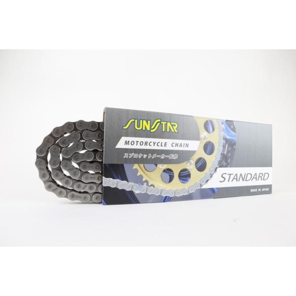 SUNSTAR �T���X�^�[ ���[�^�[�T�C�N���`�F�[�� 530�T�C�Y �X�^���_�[�h �y�J�V���W���C���g�t���z �����N���F122 �`�F�[�� �쓮�n