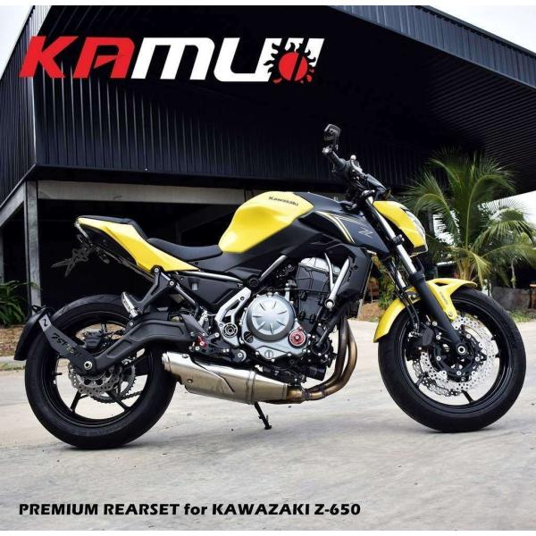 KAMUI �J���C Premium Rearset Z300 KAWASAKI �J���T�L �o�b�N�X�e�b�v �X�e�b�v �����