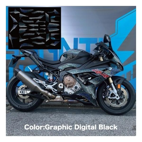 GARAGE SHANTI �K���[�W�V�����e�B SMD Decal Kit [�f�J�[���L�b�g] [GraphicDigitalBlack] S1000RR BMW �X�e�b�J�[�E�f�J�[�� �O��