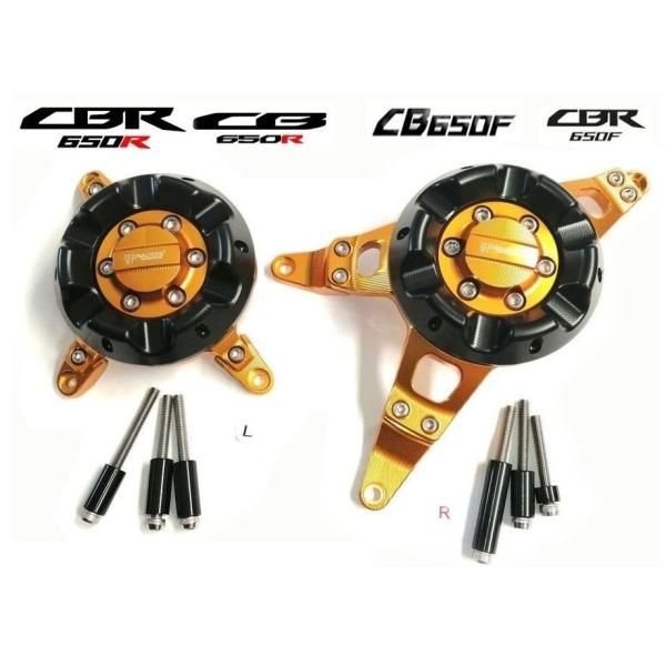 Fakie �t�@�[�L�[ Crankcase guard CB650F CBR650F CBR650R HONDA �z���_ �G���W���X���C�_�[�E�t���[���X���C�_�[ �t���[��