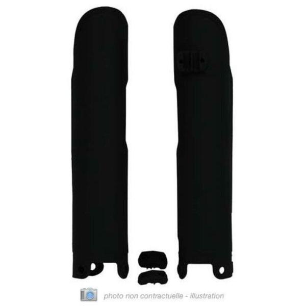 RACETECH ���[�X�e�b�N Fork Guards Black Husqvarna TC250 CR 125  SMR 530 R TC 250 4T 450 TE I.E 310 510 WR HUSQVARNA �n�X�N�o�[�i �t�H�[�N�K�[�h �O��