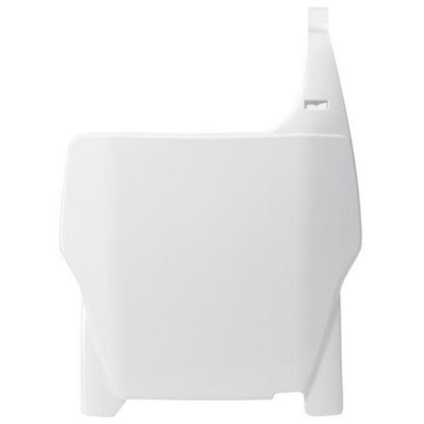 RACETECH ���[�X�e�b�N Front Number Plate White Honda CR 125 R  250 CRF 450 HONDA �z���_ �[�b�P���v���[�g�E�[�b�P���x�[�X �O��