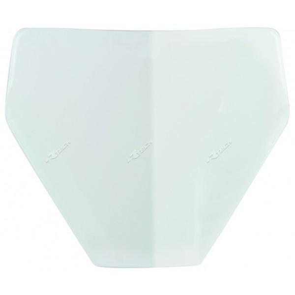 RACETECH [XebN Front Number Plate White Husqvarna FC^FE 250^350^450 FC 250 350 450 FE SPECIAL EDITION 501 TC 125 TE 4T 2T 300 O