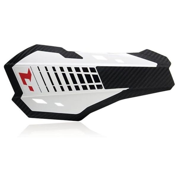 RACETECH [XebN HP2 Hanguards White nhK[hEibNK[h nhӃp[c nh