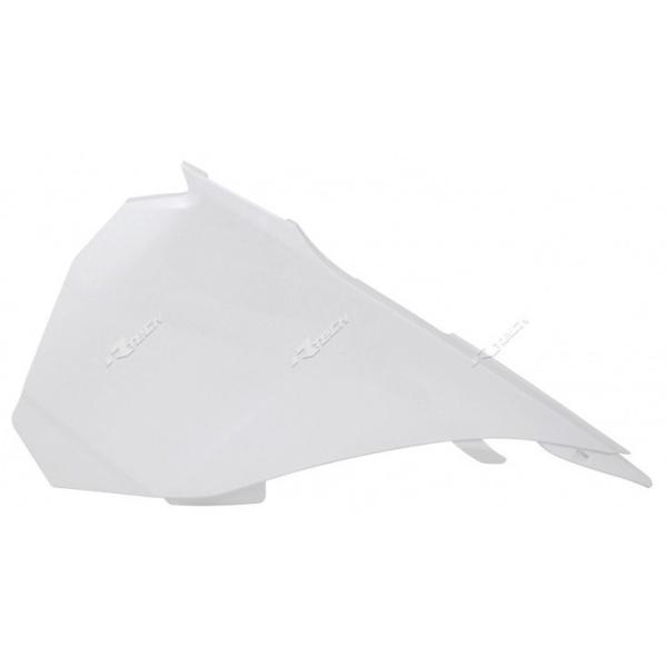 RACETECH [XebN Left Air Box Cover White Husqvarna TC85 TC 85 BIG WHEELS 19/16 STD 17/14 SX HUSQVARNA nXNo[i KTM JE֘A O