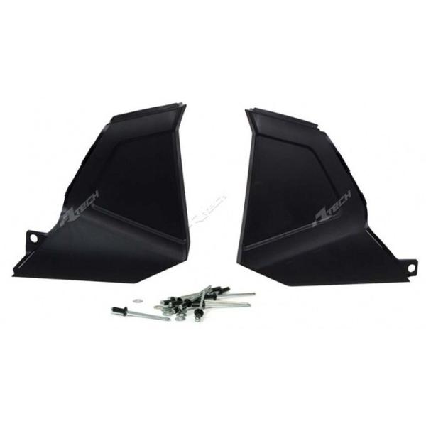 RACETECH [XebN Restyled Air Box Covers Black Yamaha YZ125^250 YZ 125  250 YAMAHA }n TChJEETChJo[ JE֘A O