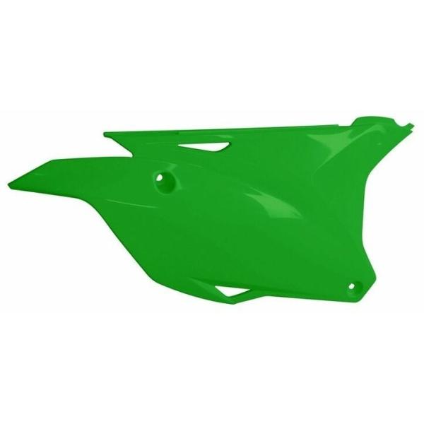 RACETECH ���[�X�e�b�N Side Panels Green KX 100  85 BIG WHEELS 19/16 STD 17/14 KAWASAKI �J���T�L �T�C�h�J�E���E�T�C�h�J�o�[ �J�E���֘A �O��