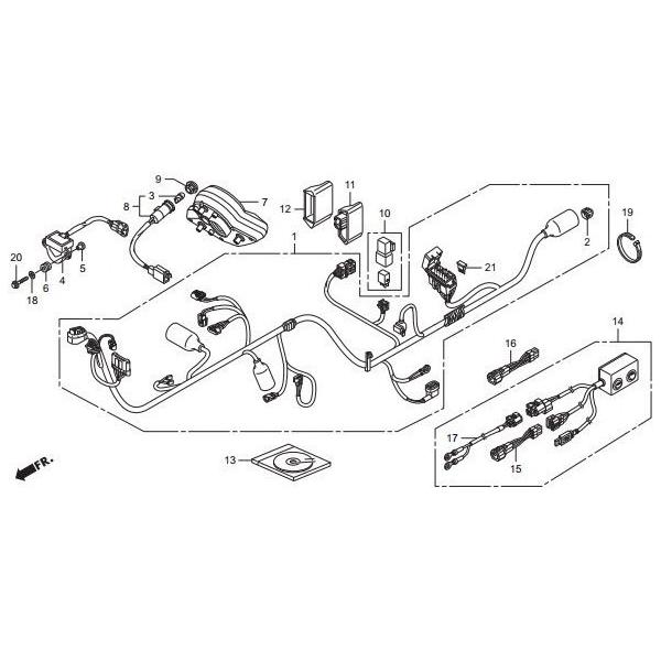 HRC �G�C�`�A�[���V�[ ���C���[�n�[�l�X CBR250R HONDA �z���_ ���̑��n�[�l�X �X�C�b�`�E�n�[�l�X�֌W �d���n