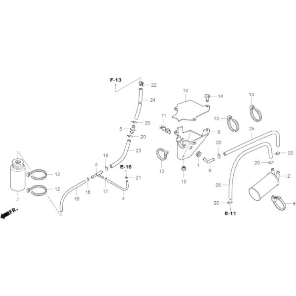 HRC �G�C�`�A�[���V�[ �I�C���L���b�`�^���N NSF100 HONDA �z���_ �I�C���L���b�`�^���N�E�K�\�����L���b�`�^���N �G���W���p�[�c �G���W��